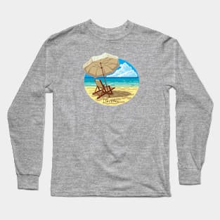 Beach - I like it here Long Sleeve T-Shirt